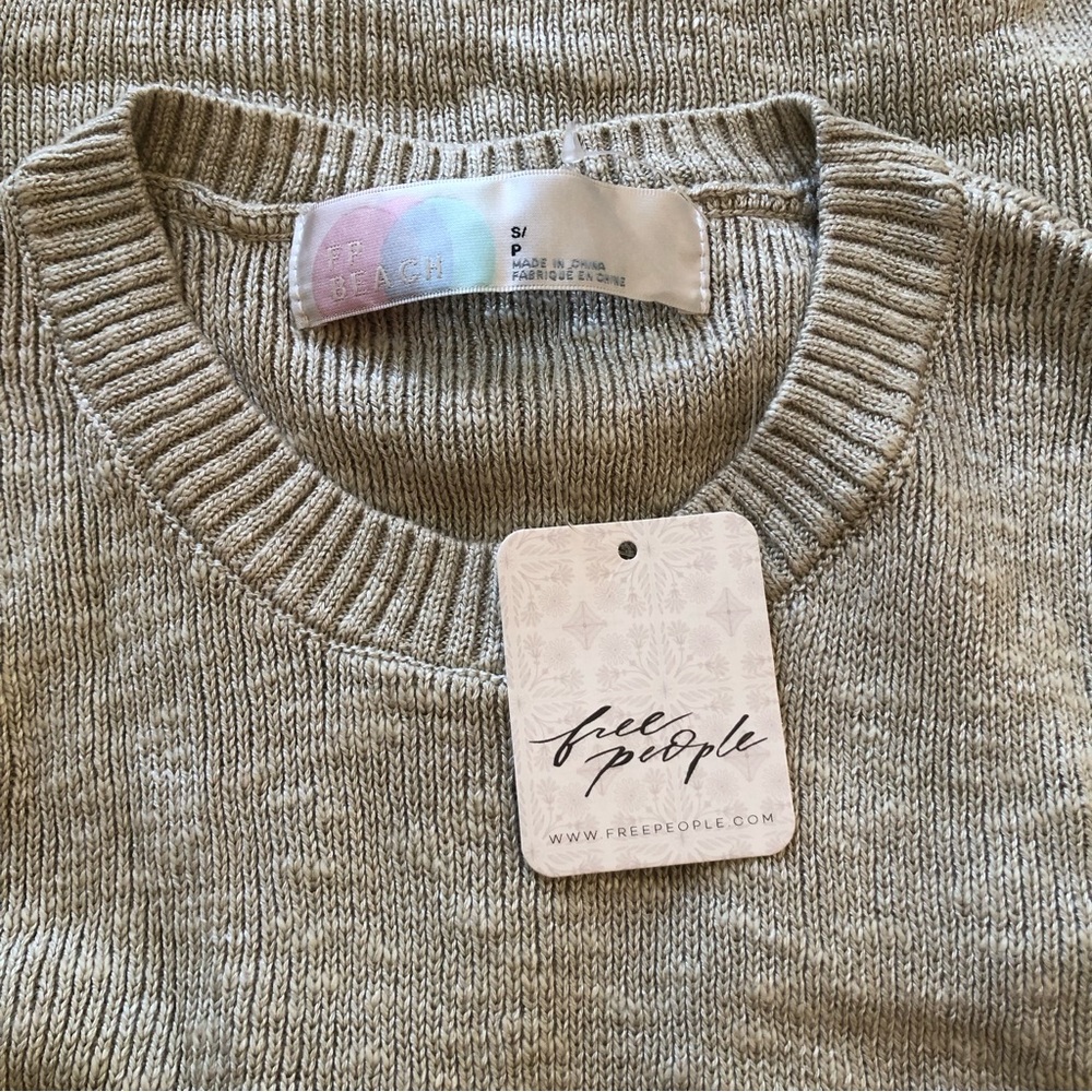 NWT Free People Antonia Sweater Set - Tidal Foam - Picture 5 of 5